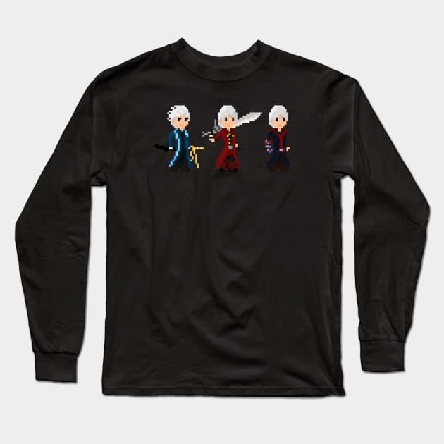 Devil May Cry Long Sleeve T-Shirt by namdecent